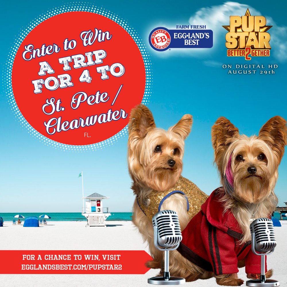 EgglandsBest's tweet photo. Enter @EgglandsBest &amp; @AIRBUD "We're Better Together" Sweepstakes to win a vacation for 4! https://t.co/0ISH0SOOjr https://t.co/s9e8gBwB0q