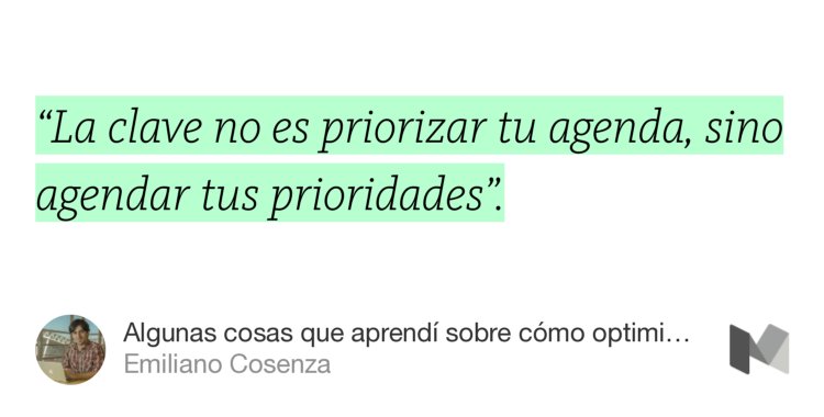 NikkoDiez's tweet image. “Algunas cosas que aprendí sobre cómo optimizar el tiempo, ser más productivo y más feliz” — @ecosenza #pomodorotech medium.com/@ecosenza/tecn…