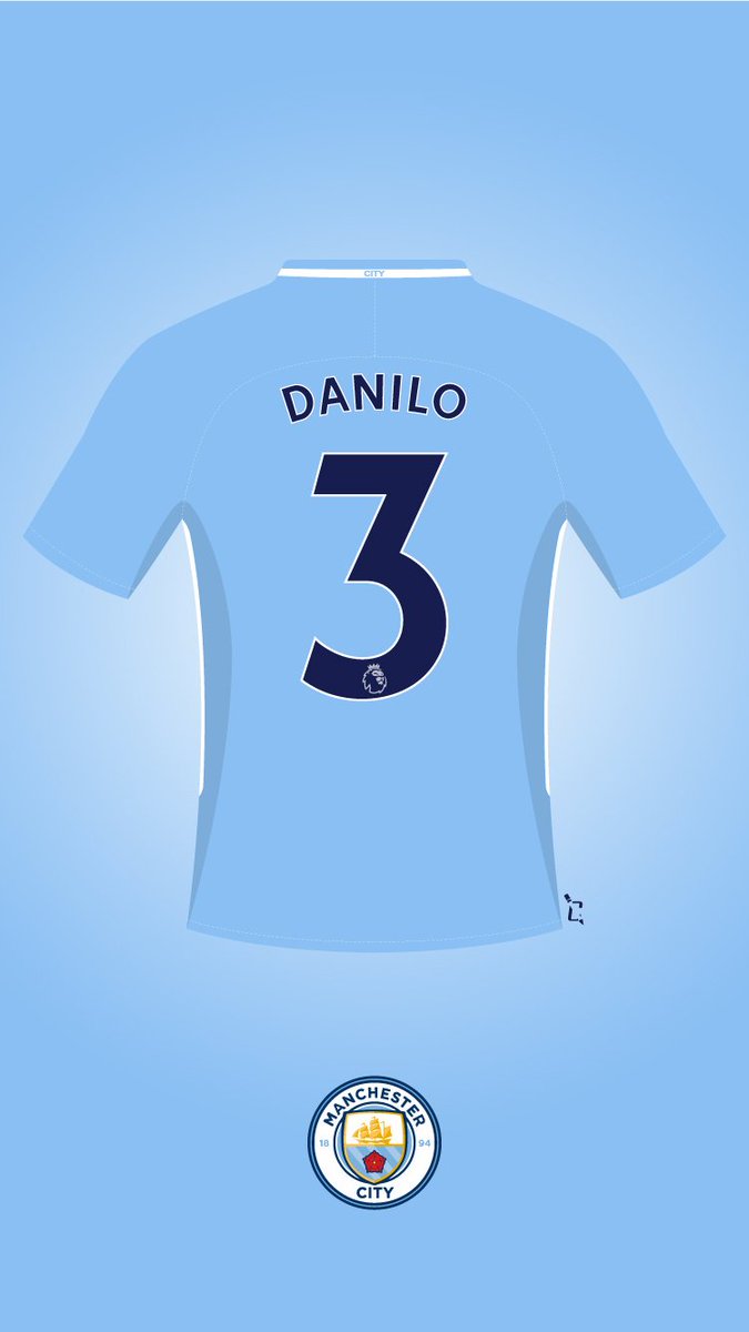 CCrowleyGFX's tweet photo. It's going to be number 3 for our new signing @2DaniLuiz. #WelcomeDanilo https://t.co/7WQYKasgnk