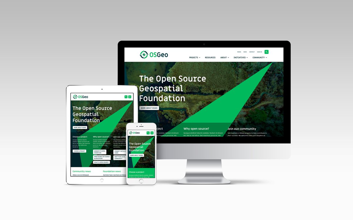 get_interactive's tweet photo. Check out this custom #Webdesign #concept we've created for our #client, @OSGeo! What do you think? https://t.co/WiiKj7nOuX