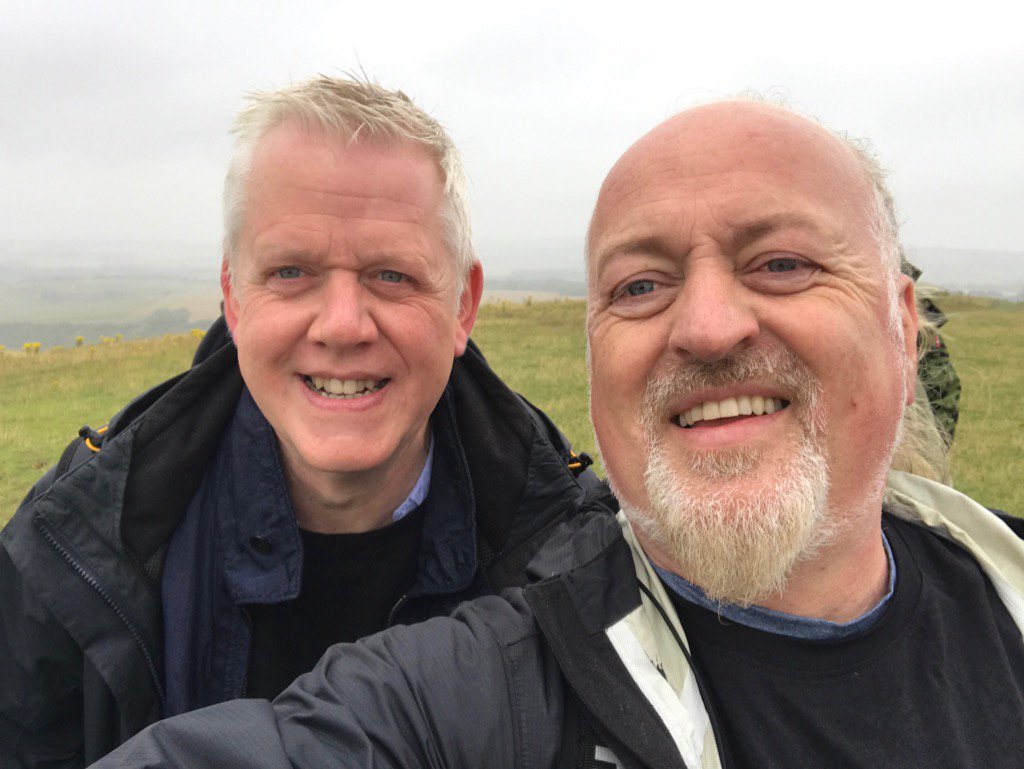 BillBailey's tweet photo. With Mt Treneman on the trail today. Thanks Martin for supporting https://t.co/00FwhFJHMh https://t.co/TA0ANbKo5F