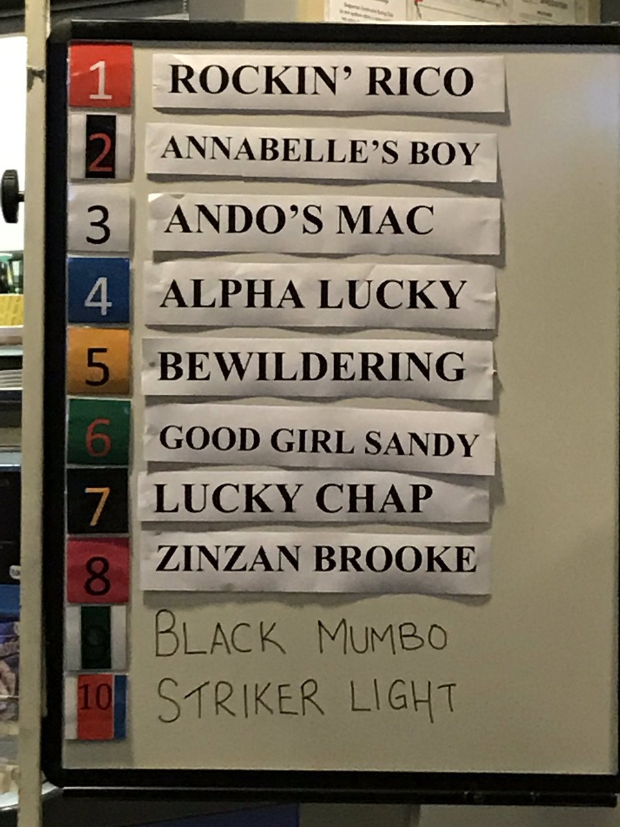 Box draw just completed for the Shepparton Cup. Makes for a very interesting race! <a href="/GRV_News/">Greyhound Racing Victoria</a> <a href="/RSN927/">RSN Racing & Sport</a> <a href="/SkyRacingAU/">SKY Racing</a>