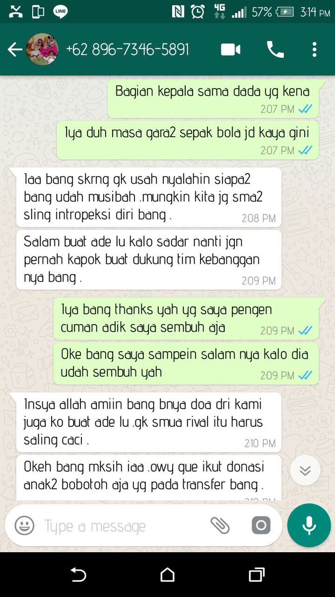 Masih twitwar? Masih ngerasa jago? Ini ada sisi lain dari rivalitas. #respect