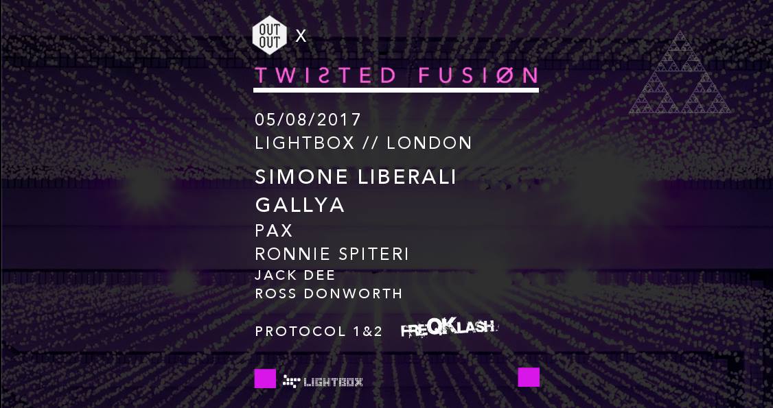 Not long to go to <a href="/OutOutPromo/">OutOut Promotions</a> x <a href="/twistedfusion15/">Twisted Fusion</a> w/ <a href="/SimoLibe/">Simone Liberali</a> + more on 05/08!

Tickets > bit.ly/2rzEg0x