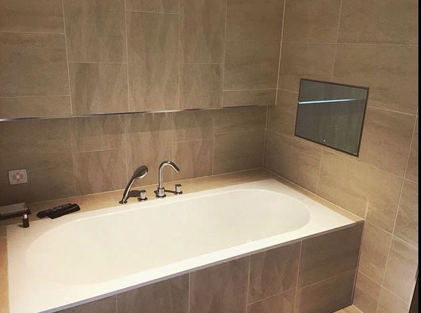 Aquavision_tv's tweet photo. Redecorating your bathroom just isn't complete without an Aquavision TV for your enjoyment. In all the best homes. https://t.co/o3bszXqSkB