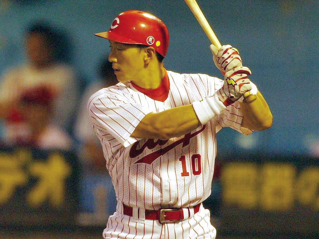 金本知憲 広島時代サイン入りバット 金本知憲 広島時代サイン入りバット