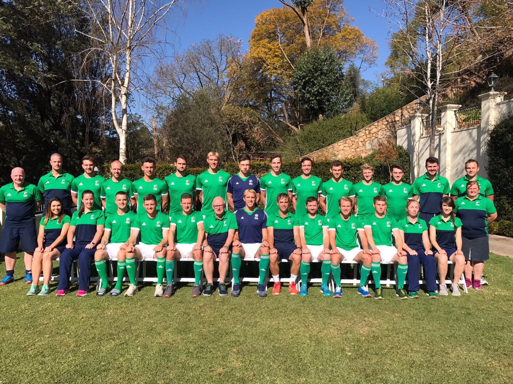 Nedstar5's tweet photo. A fantastic tour with @IreMenHockey @irishhockey new memories made &amp; goal achieved Bigger the Dream Bigger the Team #Proud☘️#WC2018#brothers https://t.co/yiyX5K66yz