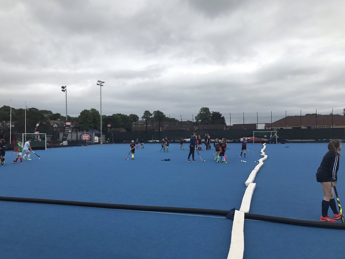 WakefieldHockey's tweet photo. @SportWays day one in full swing! #hockey #fun #summercamp #dutchtakeover https://t.co/qRIFGeGCke