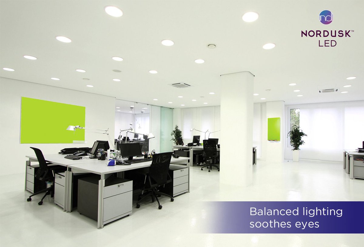 nordusk_led's tweet photo. #Lighttips. Interior lights should be no brighter than your computer screen to prevent eye fatigue. https://t.co/hj2Loo46nd
