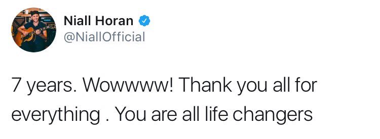 candicetwy's tweet photo. You & me got a whole lot of history. So don't let it go, we can make some more, we can live forever. #7yearsOneDirection this is not the end https://t.co/fOadKE7AaT