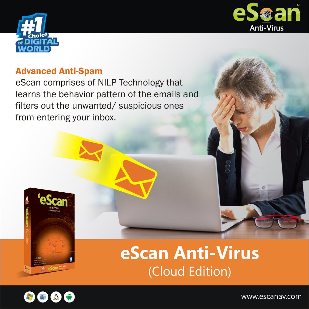 escan_tweet's tweet photo. #eScan's NILP filters all phishing mails entering your inbox: https://t.co/aXbfGypnHA #Antivirus #PBAETechnology #Infosec #phishingemails https://t.co/iru1Qq96wJ