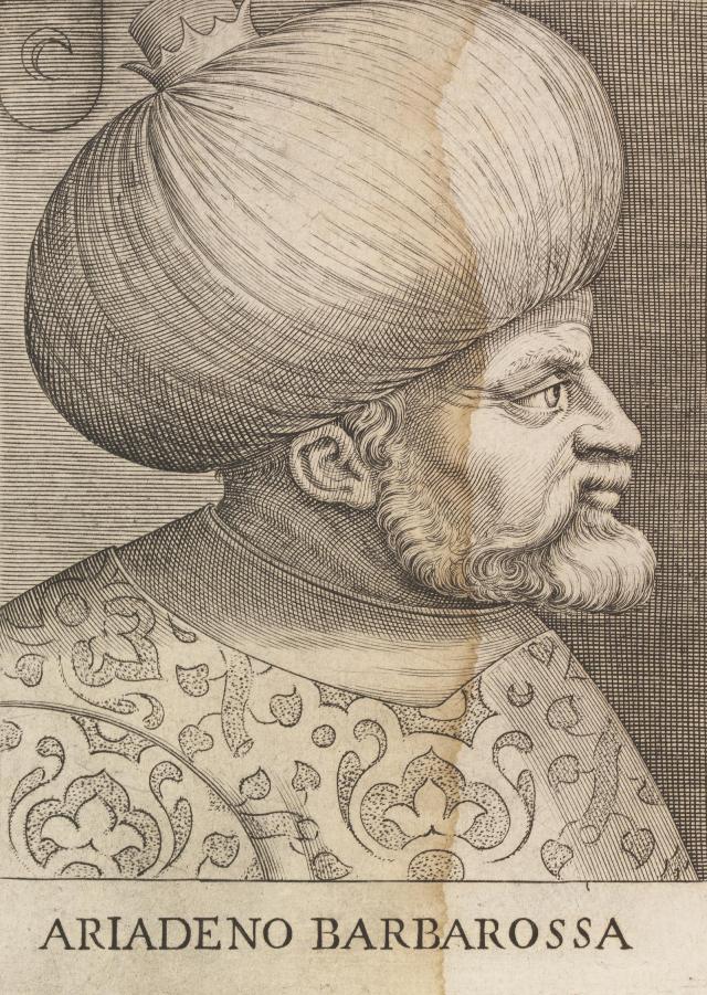 Grand Admiral Barbarossa Hayreddin Pasha, 16th Century (Kaptan-ı Derya Barbaros Hayreddin Paşa)