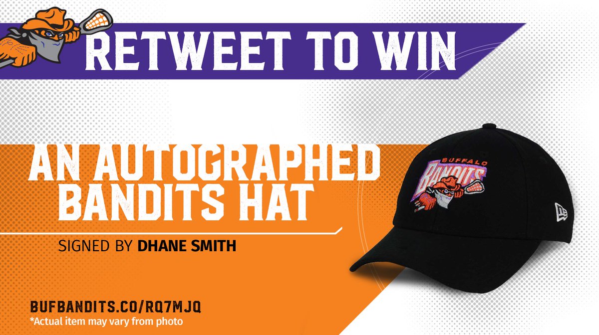 NLLBandits's tweet photo. Happy Monday, #Banditland! Retweet for a chance to win a signed @dhanesmith92 hat 🤠

Rules here: https://t.co/Sra2DHAyrL https://t.co/zgjpA1P1pW