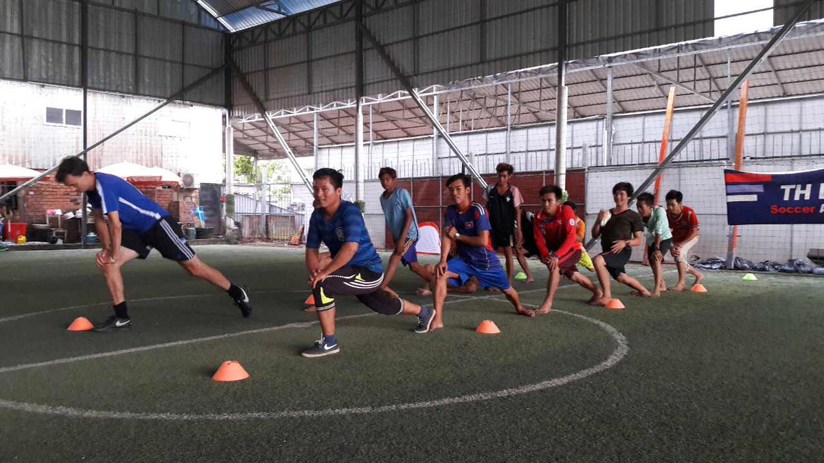 1coachandy's tweet photo. Another successful training session with Coach @greg_preston  and the men from AreyKsat Community Center at KB Sports Club https://t.co/VFBqEDwuE2