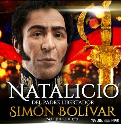 jobreramm's tweet photo. "Libertador Simón Bolívar" Hoy se conmemora los 234 años de aquel héroe de la Patria https://t.co/vgp12zFc4O