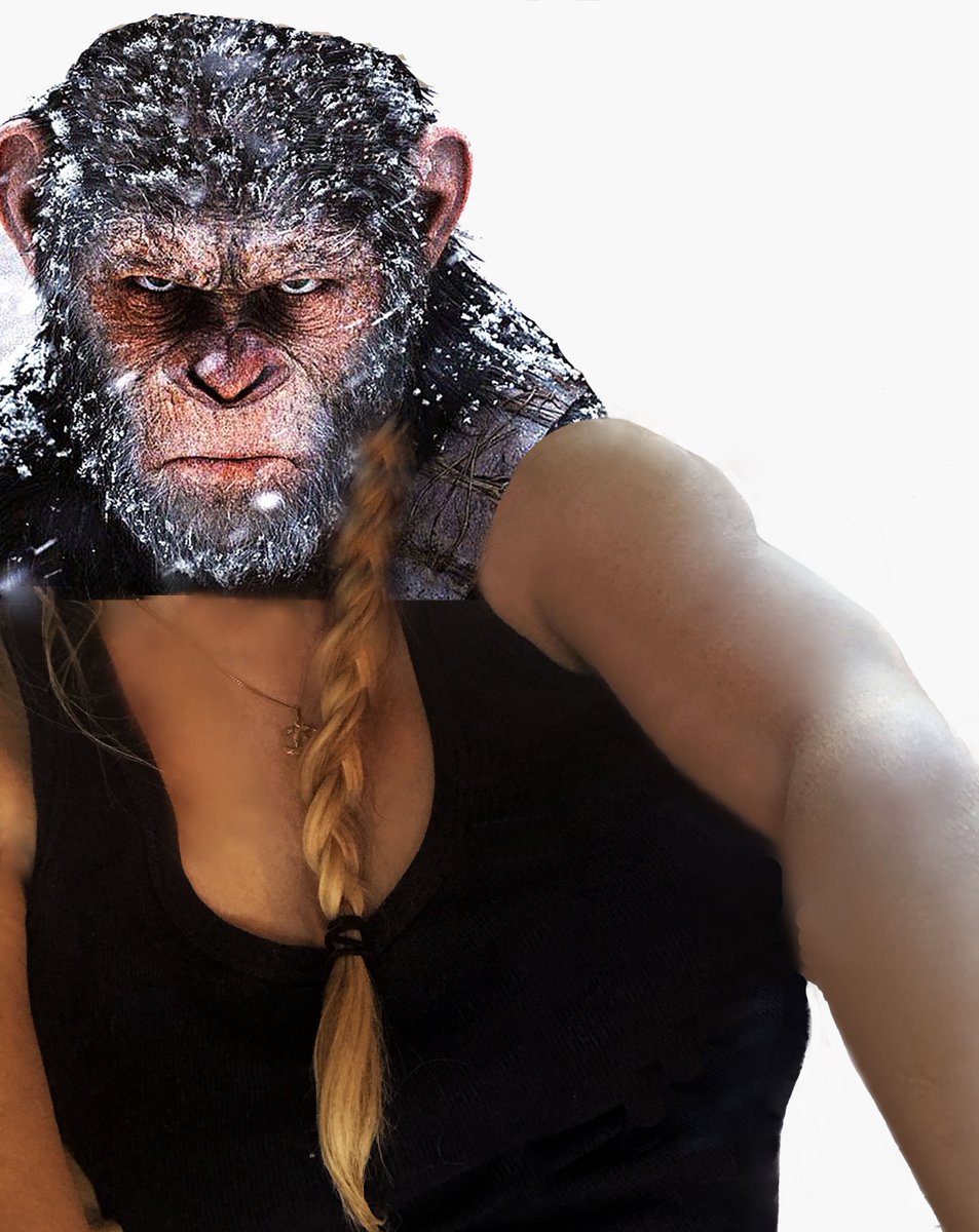 NadelParis's tweet photo. Where's my SAG waiver? #ApocalypseNow meets #WarForThePlanet #WarForThePlanetOfTheApes #GoodApes #BadHumans #SFX #JimiHendrix :U'll know why https://t.co/uqxrTiKYMe