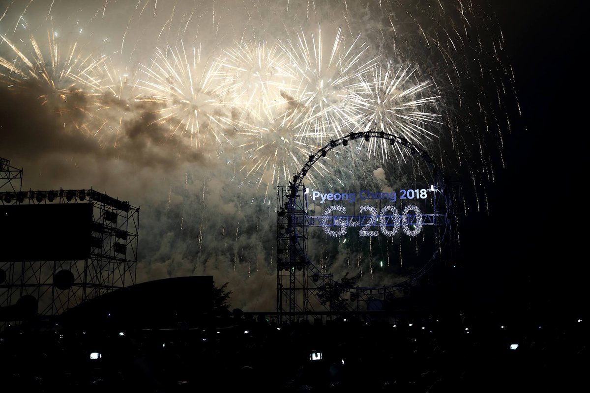 Nous sommes aujourd'hui à 200 jours de l'ouverture des Jeux de @pyeongchang2018 !!