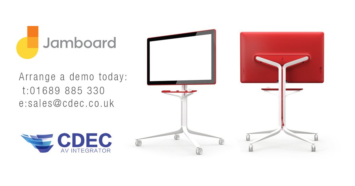 StriveAV's tweet photo. Introducing the @Google #Jamboard, check our Newsflash article and arrange a demo today https://t.co/5EJn7cp5gj @BenQ_Uk #AVTweeps https://t.co/PGd0ExckV9