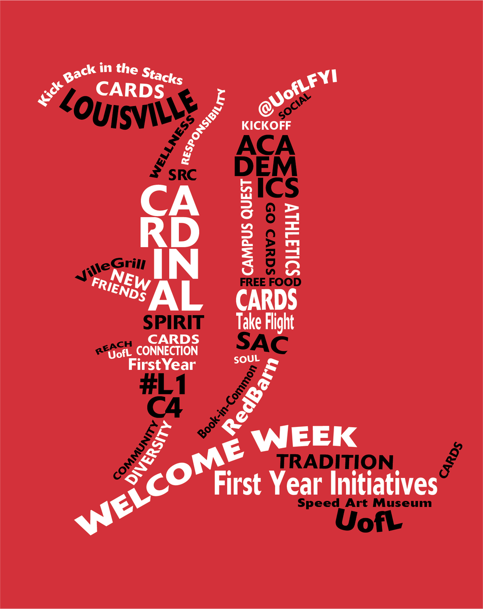 ASAdvising's tweet photo. Look at this amazing Welcome Week schedule from @UofLFYI! We'll be helping at lots of events. #ASAdvising #Lou21 https://t.co/pwMw2bf6jb https://t.co/cY8vL0kmXP