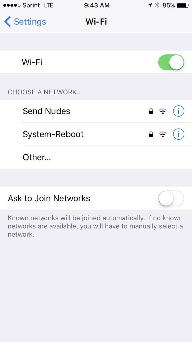 Richie_225's tweet photo. Pretty sweet wifi name https://t.co/hzidx8qmNt