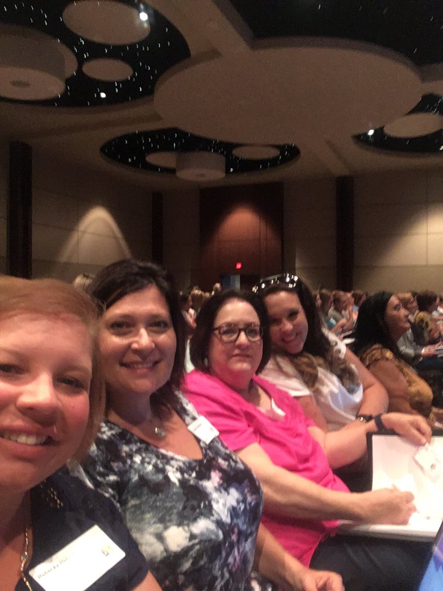 TannaGallaher's tweet photo. Thrilled to be learning with these peeps! @Rebeckahebbe @ccoffeyread @KStover1313  #dyslexiasi2017 https://t.co/bCpysU3x70