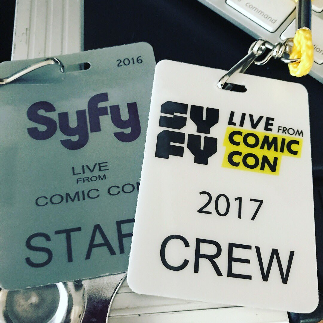 itsDJDROCK's tweet photo. It's been an incredible 2 years @syfy I had a blast! See you next year.. #ThankYou #SyFyLive https://t.co/RJinCYv4gb