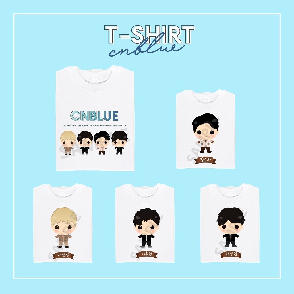 [MADE by ORDER] Tshirt Chibi between us - bisa diorder di store.cnblue4ina.com