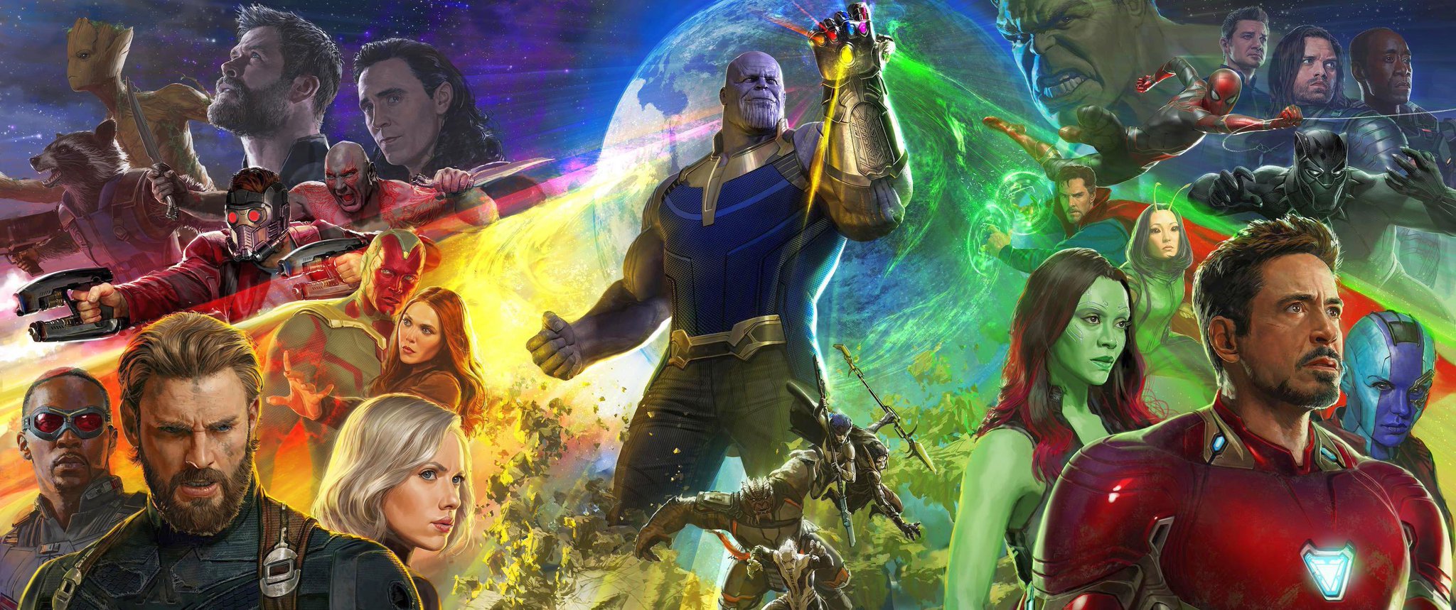 Avengers: Infinity War Comic Con Poster