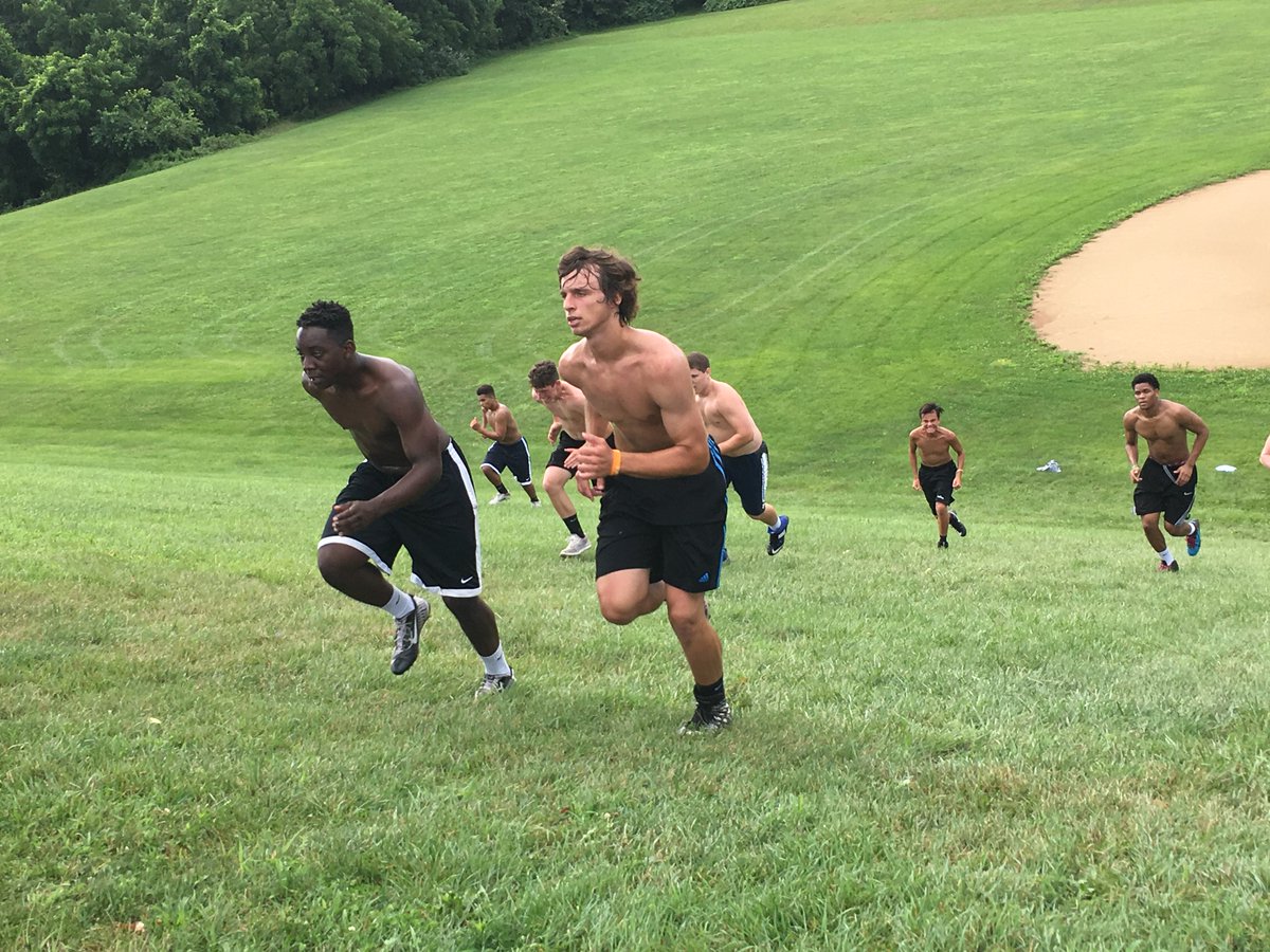 4 quarters of hills! #conditioned #everyinch #overtime #BooneFootball