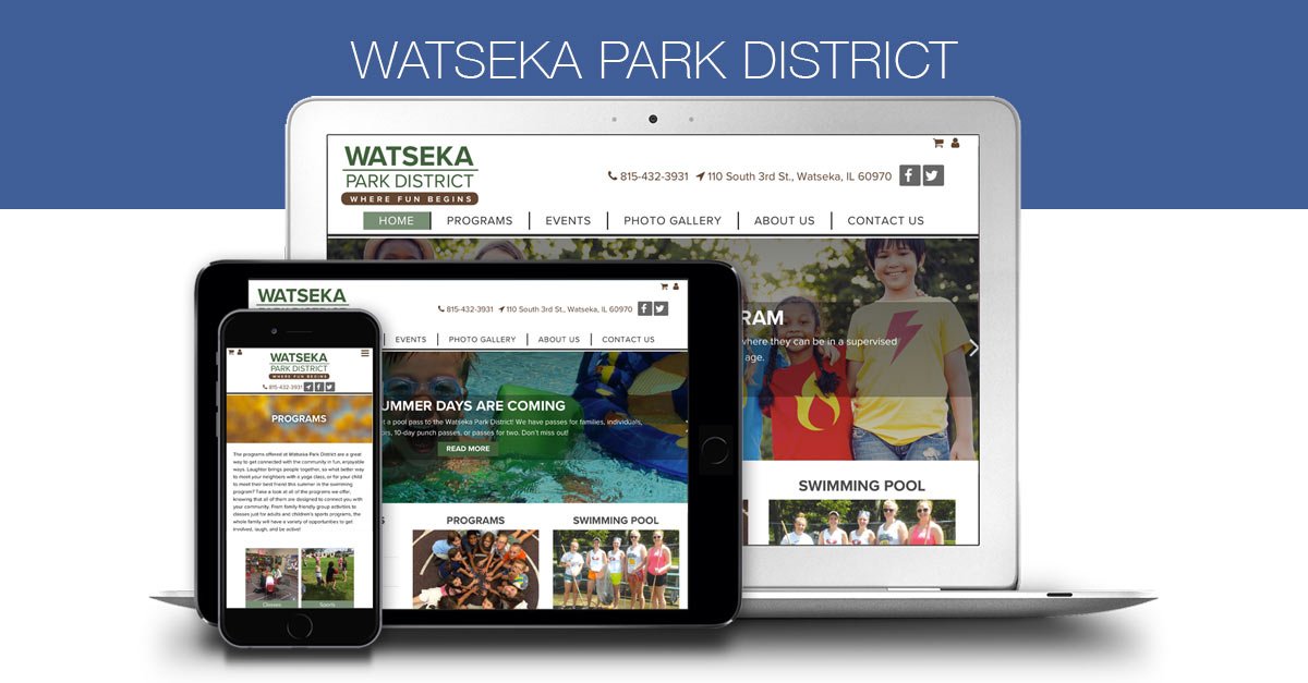 Check out the <a href="/WatsekaParks/">Watseka Park Distric</a> new website and get your family involved! snip.ly/lyt74