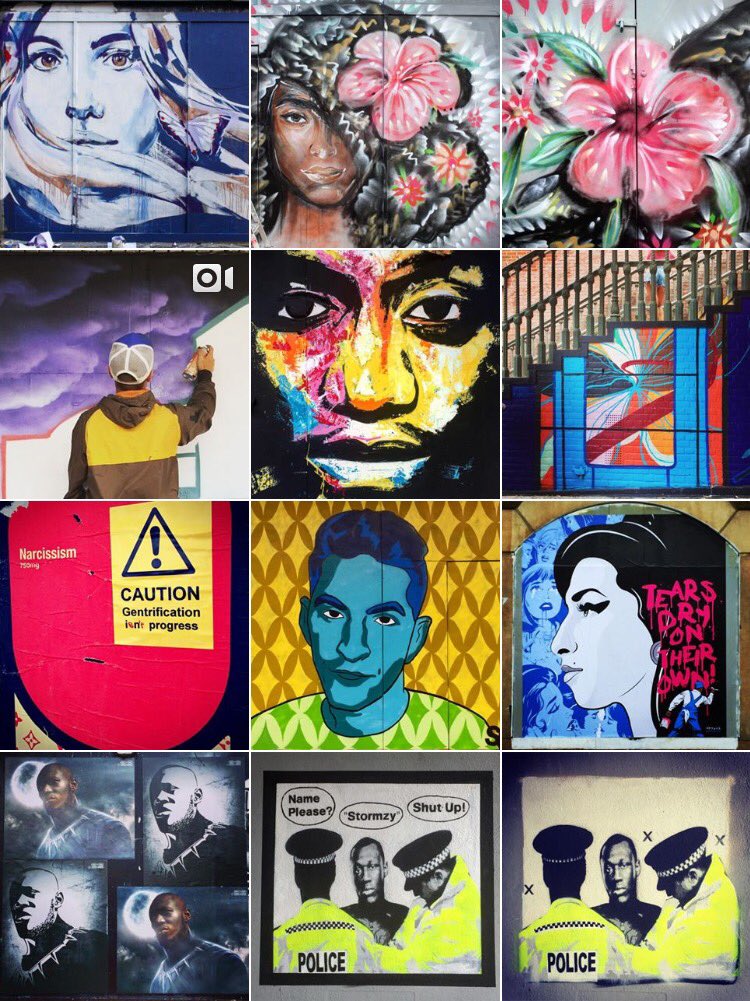 a selection of the new #StreetArt that went up this weekend in #Croydon #graffitiart #graffiti #UrbanArt #cronx #london #streetphotography