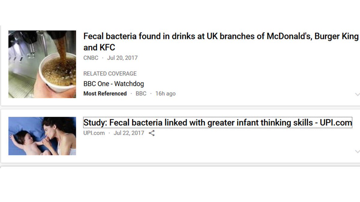 davidacoil's tweet photo. So the AI behind Google News decided these two headlines belonged next to each other in my newsfeed. https://t.co/qxHoHdMcpS