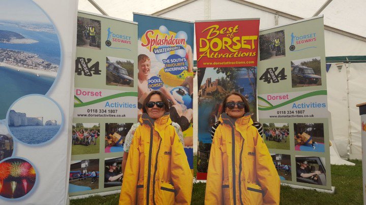 SplashRichmond's tweet photo. All set up @NewForestShow tomorrow. All your favourite attractions from #Poole, enter competition to win a golden ticket. Std 284 Block 26. https://t.co/2eFwfO6Il1