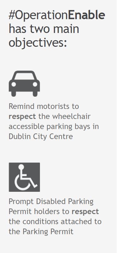 GardaTraffic's tweet photo. Dublin City: Driver in disabled bay using another's permit to
attend Court! Permit seized, another day in Court to follow! #OperationEnable https://t.co/scA3AWO37V