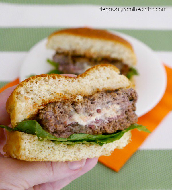 netrition's tweet photo. Check out Georgina's #lowcarb Bacon Stuffed Burgers made with #SmartBuns! https://t.co/itnFNFxQ21 Get SmartBuns at #Netrition https://t.co/20MaG2zRzd