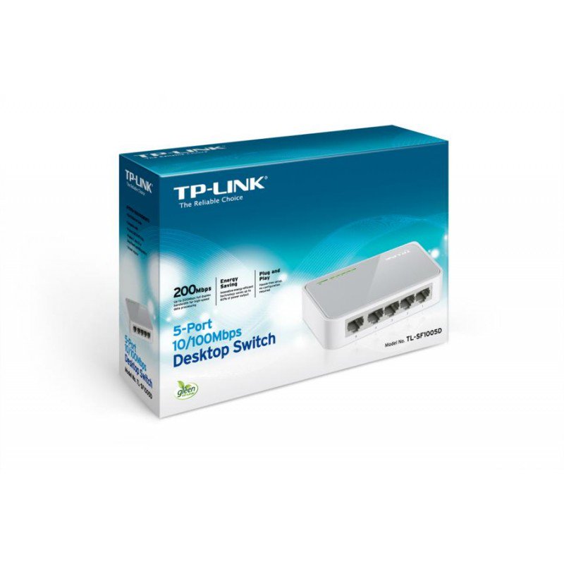 MarioSalinno's tweet photo. #LuceraTech #TP-LINK SWITCH DI RETE 5 PORTE TP-LINK 10/100MBPS - TL-SF1005D 14,99 € https://t.co/DdQUstTbJK