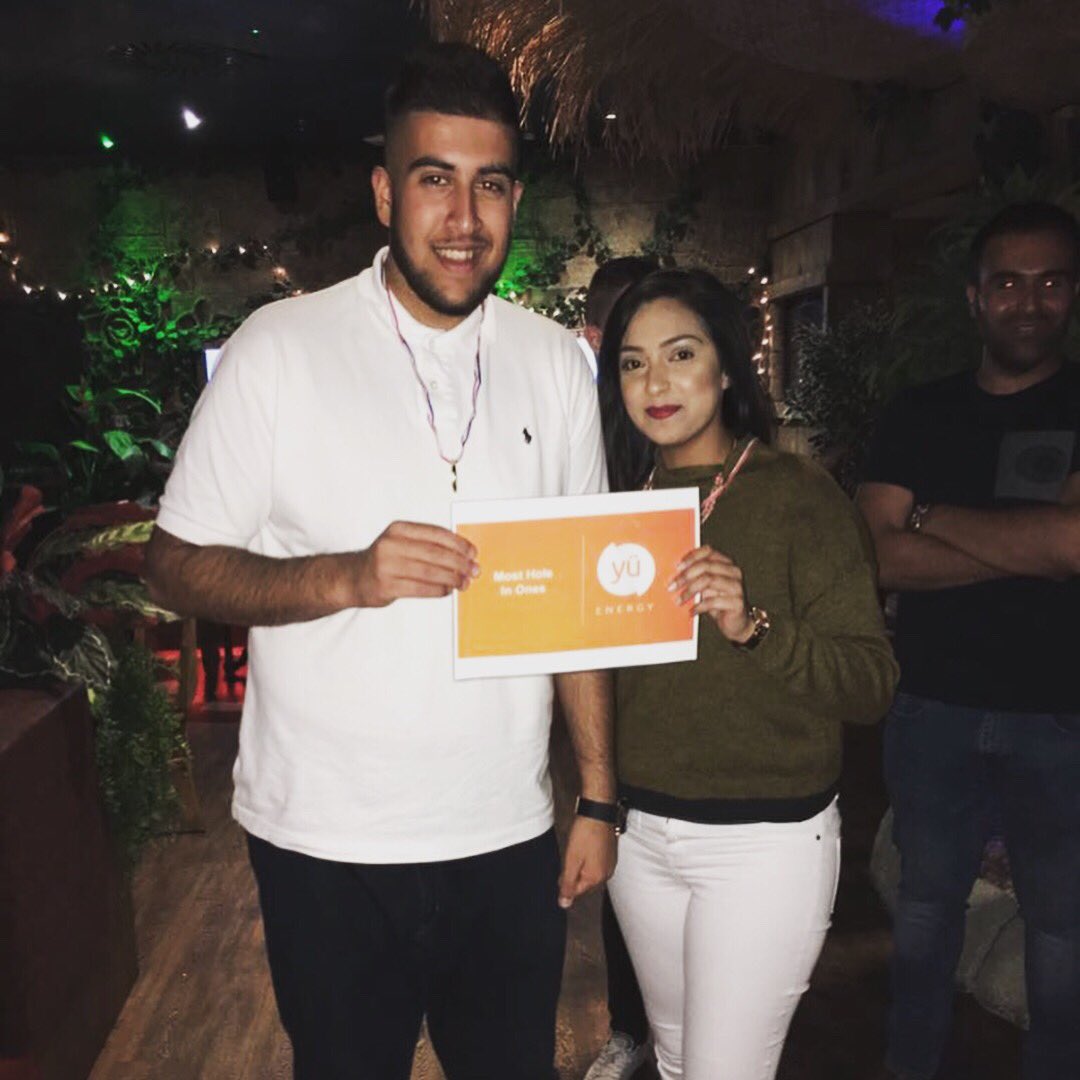 EnergyforYu's tweet photo. Some of the @EnergyforYu team had a fabulous time playing mini golf on Friday evening! #minigolf #nottingham #fridayfeeeling #yuenergy https://t.co/UfmhXY9qlo