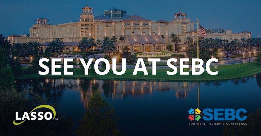 LassoCRM's tweet photo. Meet the Lasso Team at #SEBC2017! Learn the latest in CRM, lead management & email marketing for home builders. https://t.co/5OHIFpxXvE https://t.co/GNh66b7gic