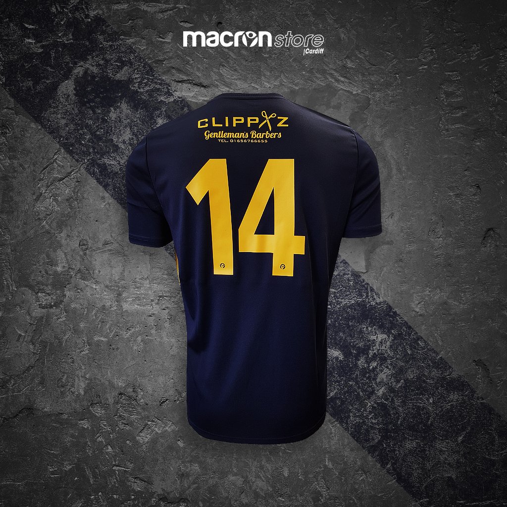 MacronCardiff's tweet photo. Bold colours for @westhousefc2001 with the #sirius shirt. Sponsored by Lloyd Thomas Plastering and Clippaz #macron #newkit #football https://t.co/OQTb5oWviB