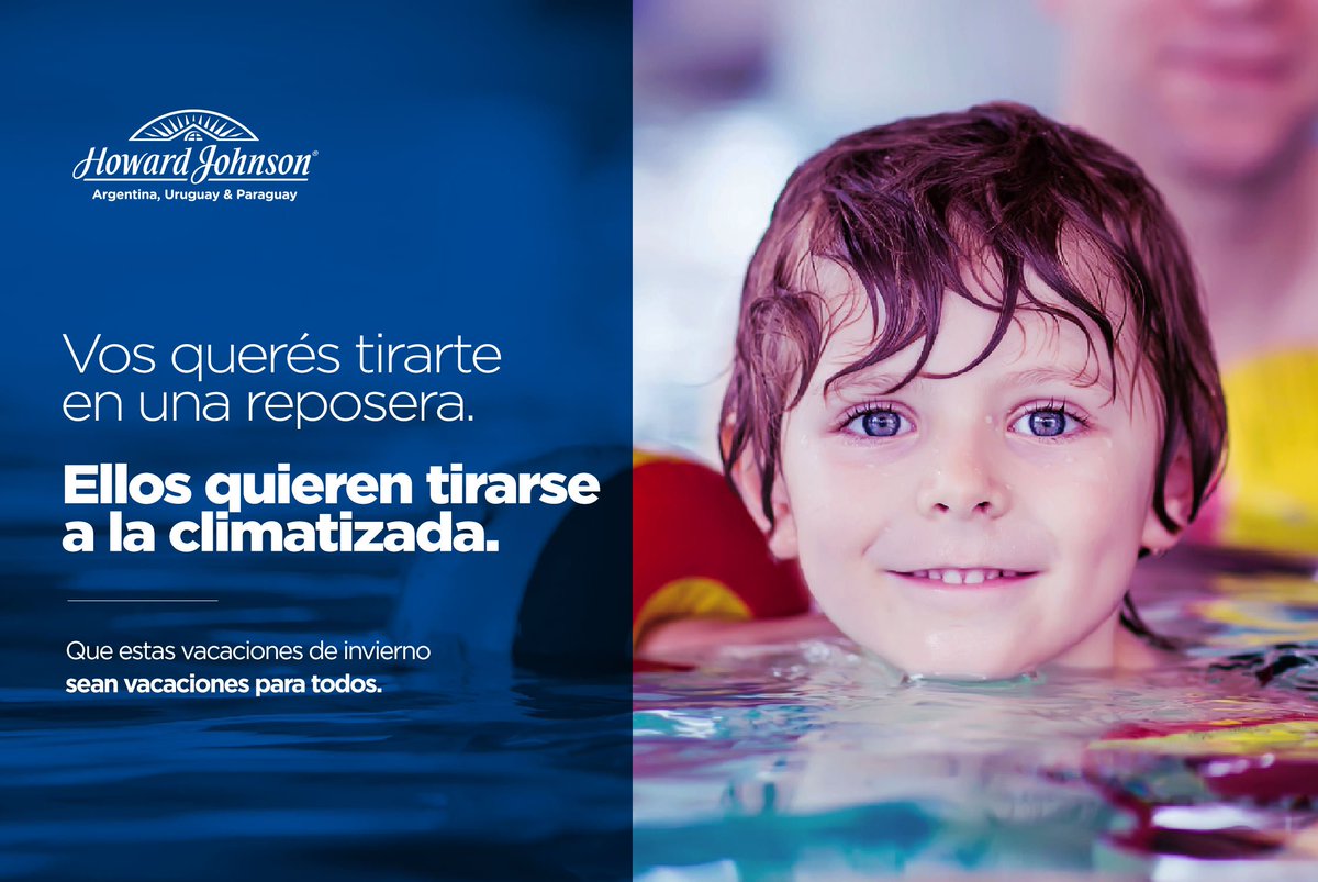 Aprovechá la última semana! Vení a Howard Johnson a disfrutar de todo lo que el #invierno les impide  🌬️💪🏊‍♂️ #VacacionesParaTodos