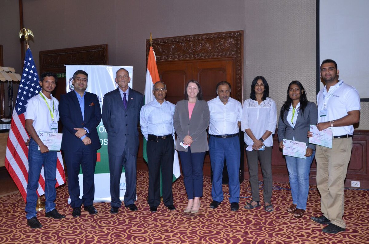 SreealTech's tweet photo. Won 2nd Place in Pitch competition at TechCamp Chennai!
Thanks @USAndChennai, @StateDept @globalindiafund @SamhitaDotOrg #techcampchn https://t.co/nk3qejSkI8