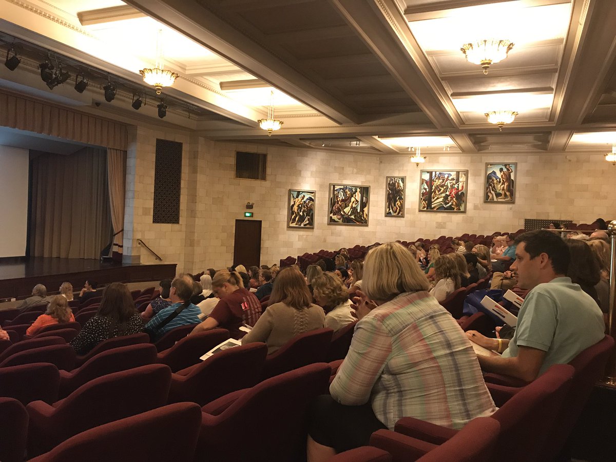 TuckerTm's tweet photo. Mr. Money @LPSFineArts kicking off the KC Metro Arts Integration Symposium. Great summer learning opportunity @kcmetroai @nelson_atkins. https://t.co/bBqvtCWA9e