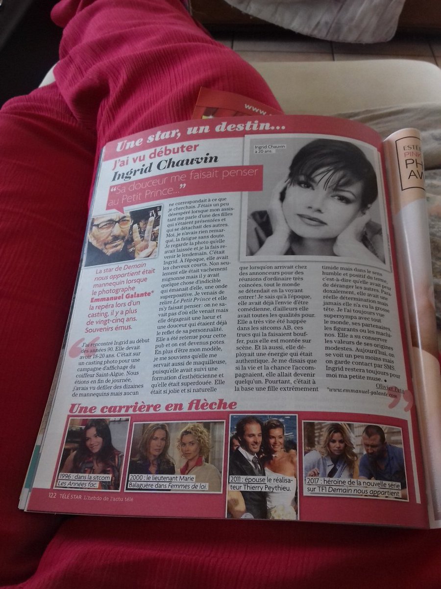 nath_35's tweet photo. Réinstropection @ingridchauvin1 me rappel débuts #Abprod "l'école des passions" ... @Telestarmag https://t.co/tSEQNIs7gi