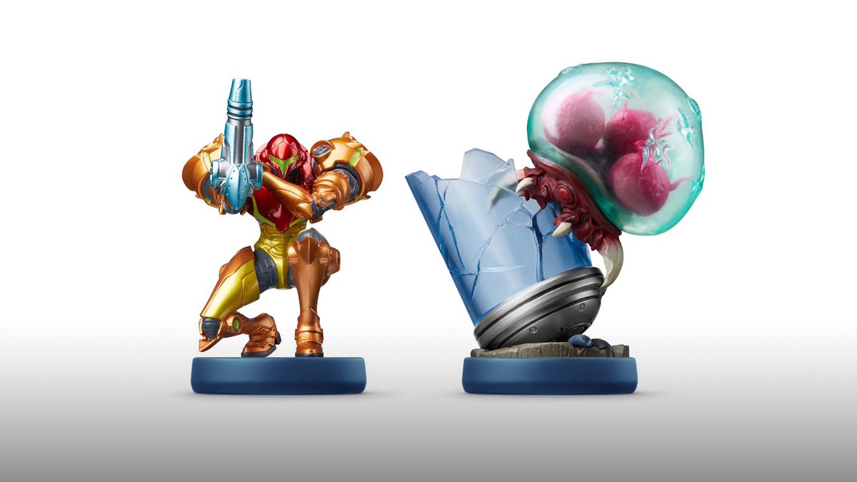 AmiiboNews's tweet image. Metroid amiibo functionality revealed for Metroid: Samus Returns. Details: nintendowire.com/news/2017/07/2…