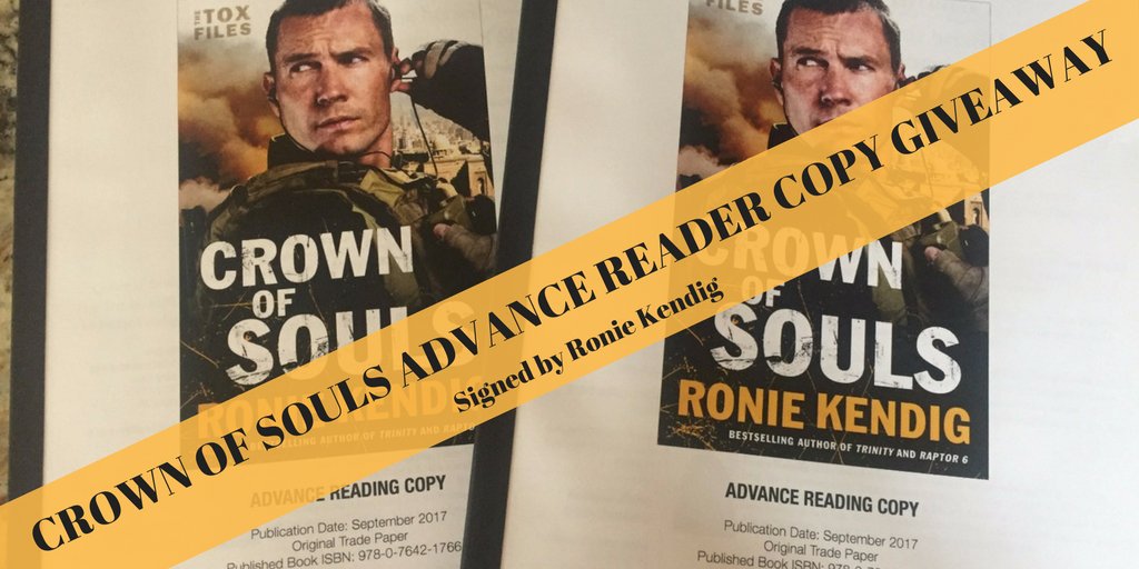 Relz's tweet photo. Ronie Kendigโs CROWN OF SOULS Signed Advance Reader Copy Giveaway https://t.co/xbbRI1AuLf @roniekendig #toxfiles #booklove #arc https://t.co/s6fUa94TTL