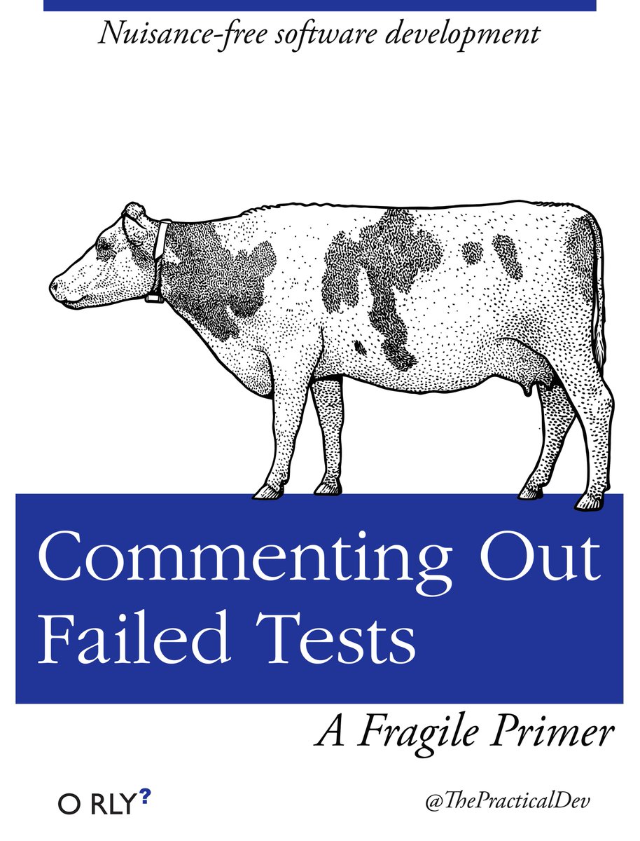 ThePracticalDev's tweet photo. Chapter 1: Justifying the elimination of critical checks and balances for the sake of expediency https://t.co/hpoI08WHP0