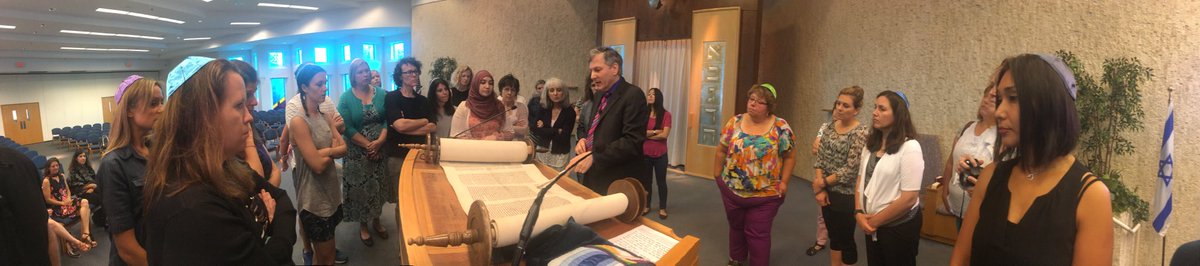 sethbrady9's tweet photo. Bernie Newman showing Ts one of approximately 10,000 Holocaust Torah scrolls recovered from a cave in France after WWII. #ASCDTig #WeAre203 https://t.co/dTSYAnThtk