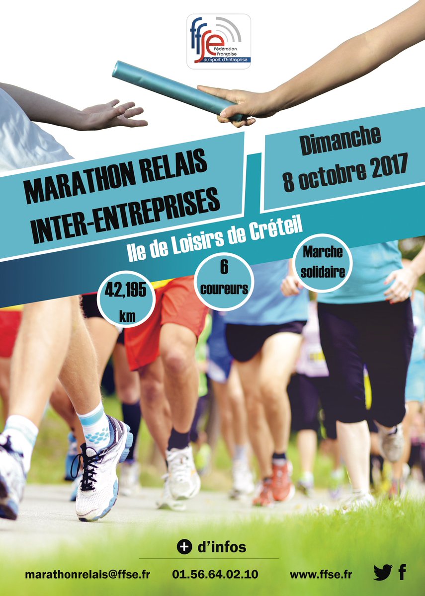 VergneNicolas's tweet photo. #Entreprise -Quid d'un marathon-relais pour booster l'activité physique et le bien-être de vos salariés? @ffsefrance https://t.co/FlzelWxN5V https://t.co/Skgrt3cSsp