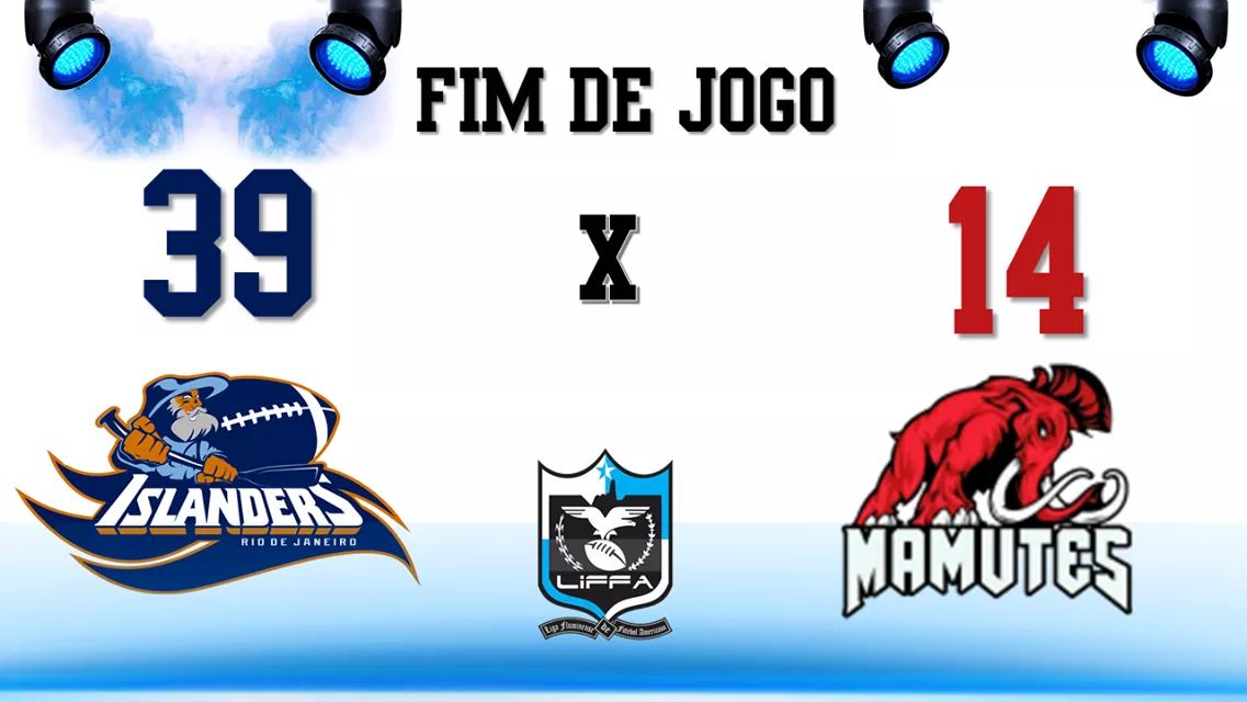 liffaoficial's tweet photo. Em sua estreia na temporada o @RJIslanders conseguiu arrancar uma grande vitória sobre o Mamutes por 39 a 14.  #Liffa2017 https://t.co/n1tZ54LZTs