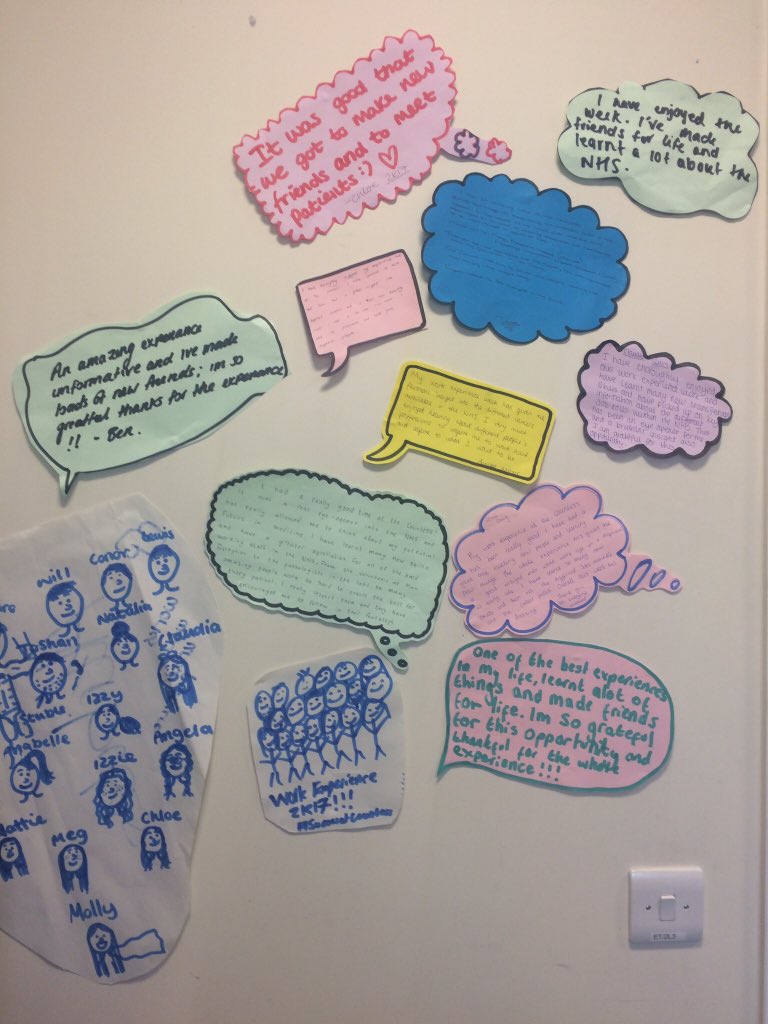 Some fab feedback from our #workexperienceweek students #makingadifference #careerinspiration #nhs <a href="/TheCountessNHS/">Countess of Chester Hospital NHS Foundation Trust</a>